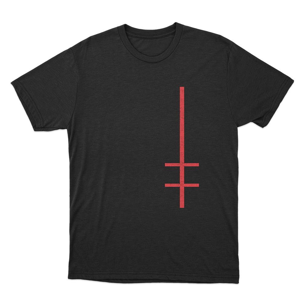 Marilyn Manson Satanic Cross Unisex T Shirt Black Marilyn Manson Satanic Cross Unisex T Shirt Black