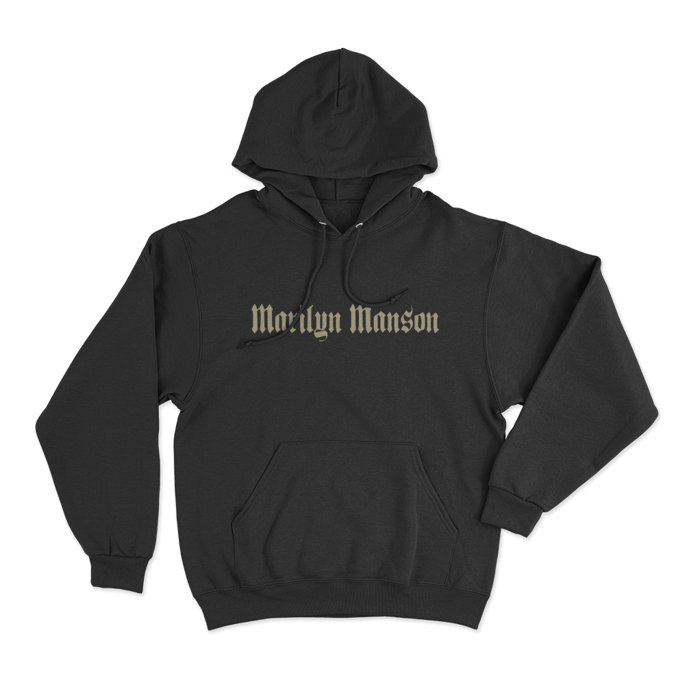 Marilyn Manson Unisex Hoodie Black Marilyn Manson Unisex Hoodie Black