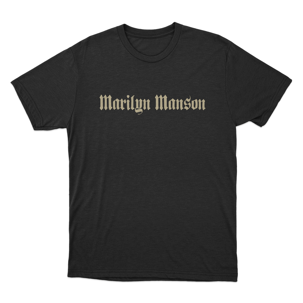 Marilyn Manson Unisex T Shirt Black Marilyn Manson Unisex T Shirt Black