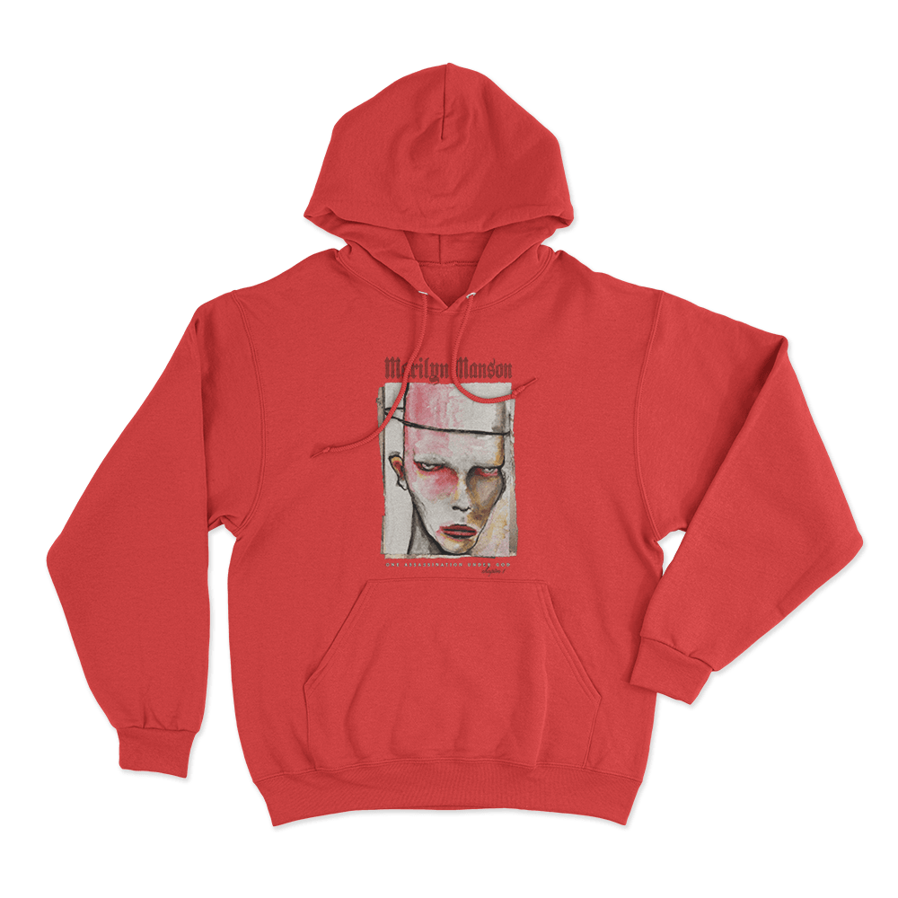 One Assassination Under God - Chapter 1 Cover Art Unisex Hoodie Red One Assassination Under God Chapter 1 Cover Art Unisex Hoodie Red