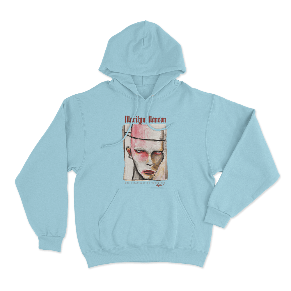 One Assassination Under God - Chapter 1 Cover Art Unisex Hoodie Sky Blue One Assassination Under God Chapter 1 Cover Art Unisex Hoodie Sky Blue