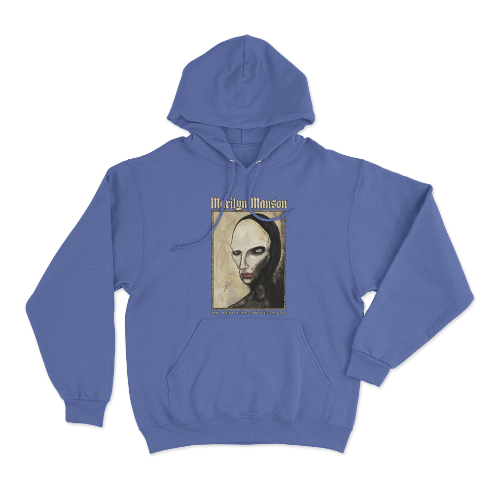 One Assassination Under God - Chapter 2 Cover Art Unisex Hoodie Blue One Assassination Under God Chapter 2 Cover Art Unisex Hoodie Blue