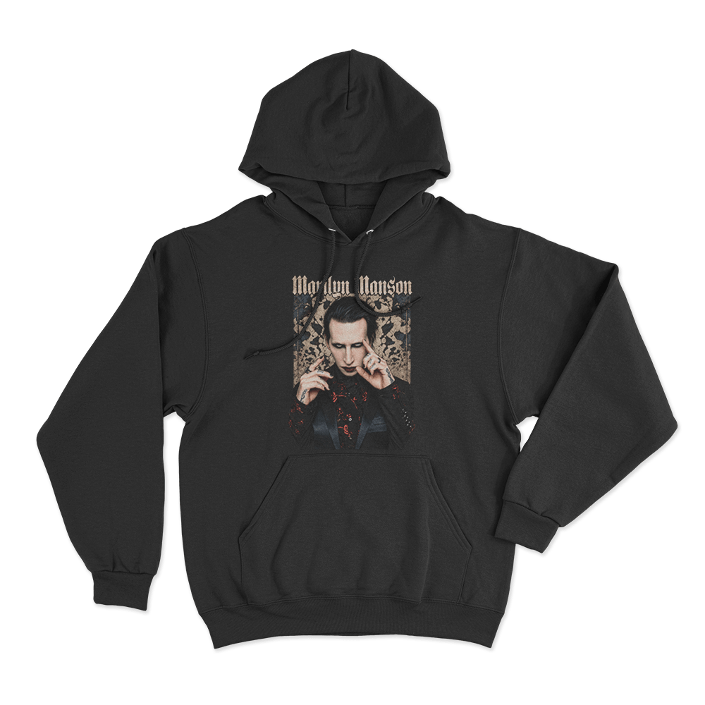 Pointing Unisex Hoodie Black Pointing Unisex Hoodie Black
