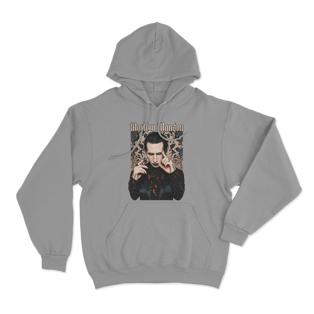 Pointing Unisex Hoodie Grey Pointing Unisex Hoodie Grey