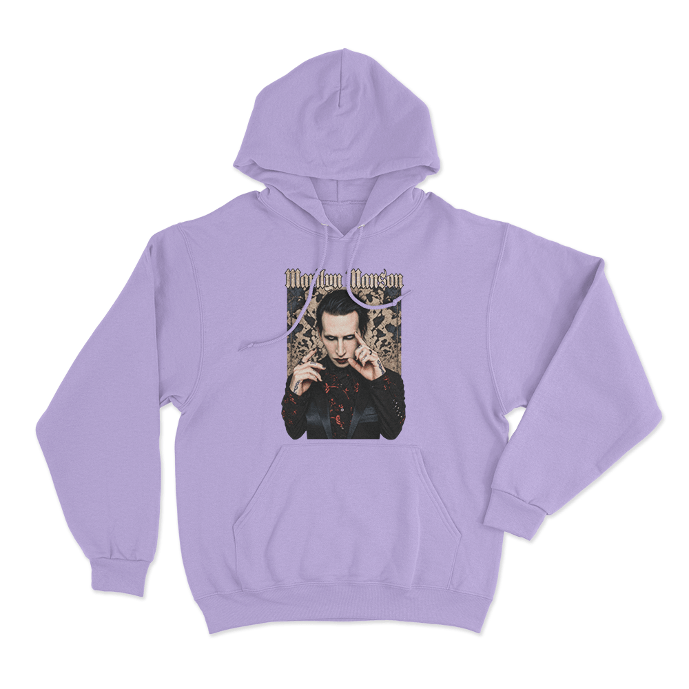 Pointing Unisex Hoodie Purple Pointing Unisex Hoodie Purple