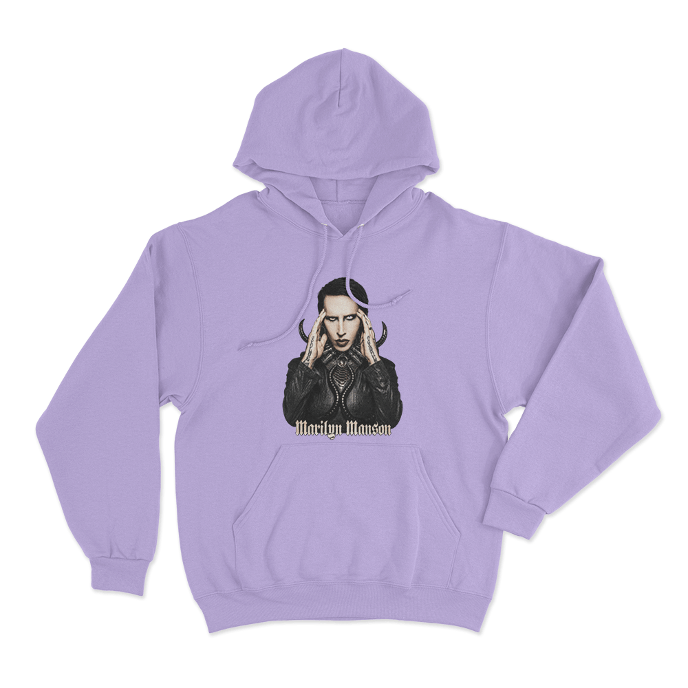 Psychic Horns Unisex Hoodie Purple Psychic Horns Unisex Hoodie Purple