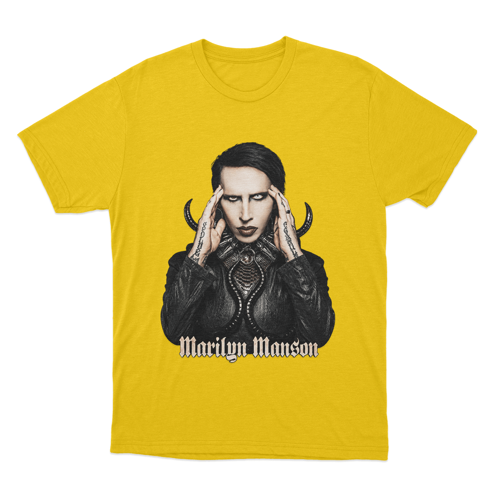 Psychic Horns Unisex T Shirt Yellow Psychic Horns Unisex T Shirt Yellow