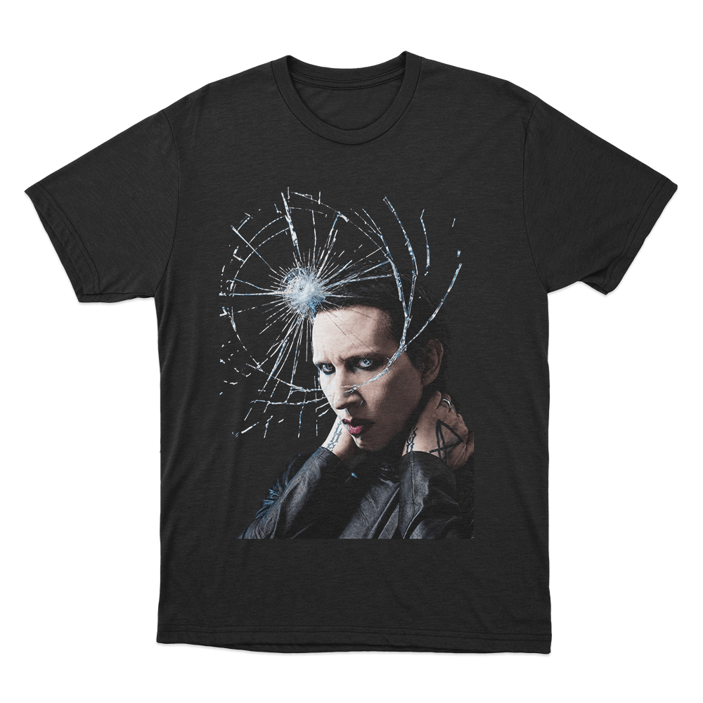 Shattered Unisex T Shirt Black Shattered Unisex T Shirt Black