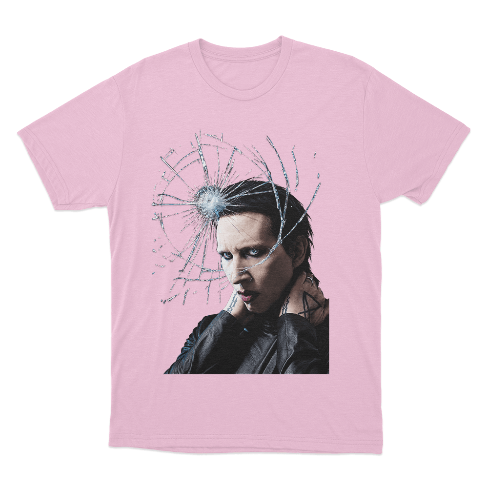 Shattered Unisex T Shirt Pink Shattered Unisex T Shirt Pink