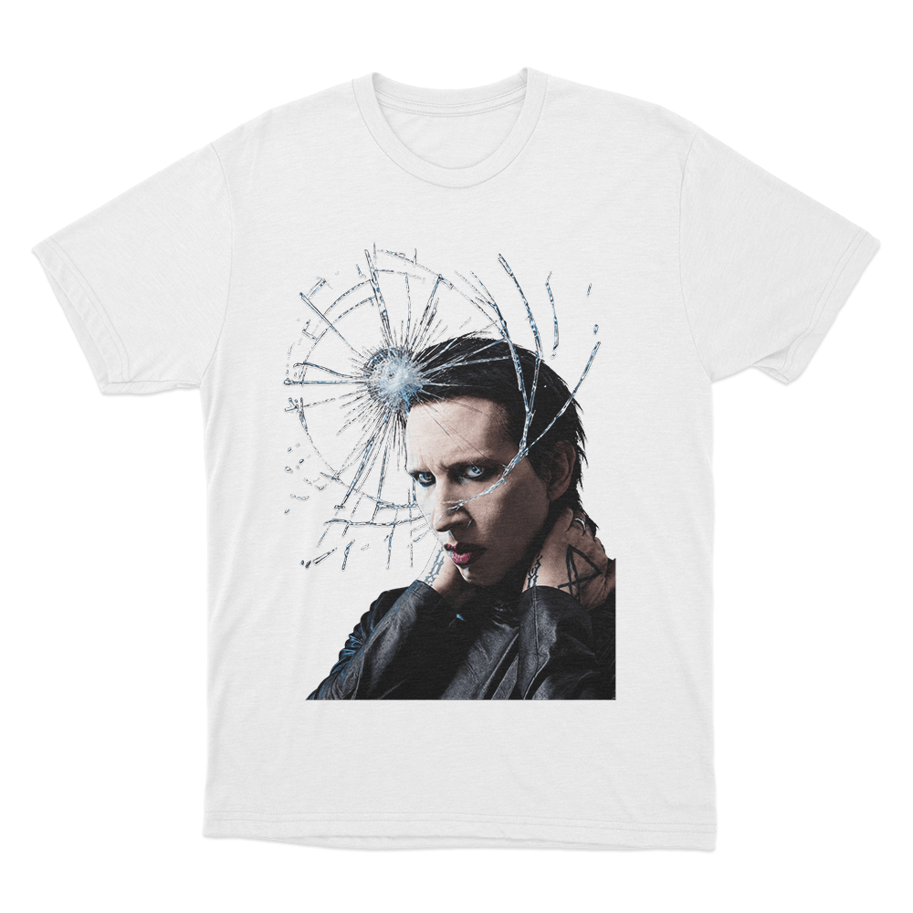Shattered Unisex T Shirt White Shattered Unisex T Shirt White